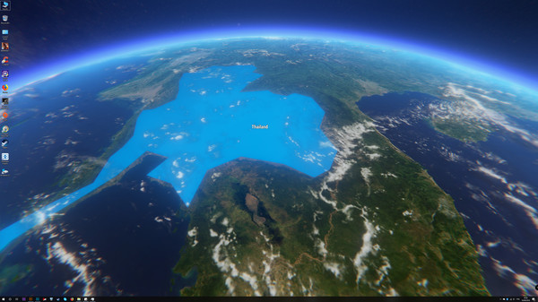 3D Earth Time Lapse PC Live Wallpaperfor windows and Linux 1