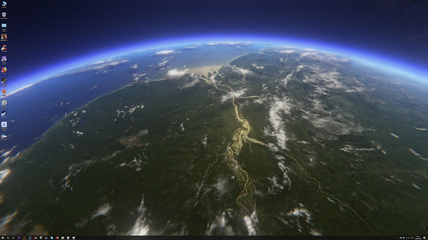 Скриншот из 3D Earth Time Lapse PC Live Wallpaper