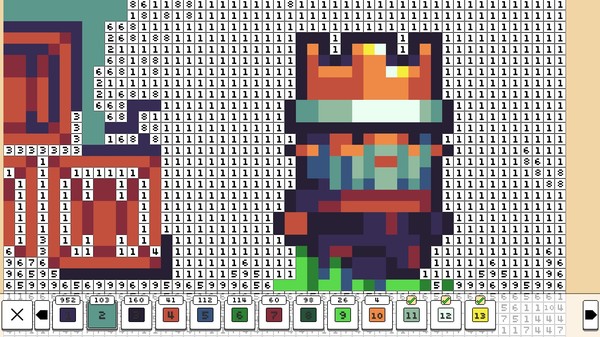 Скриншот из Coloring Pixels - RPG Pack