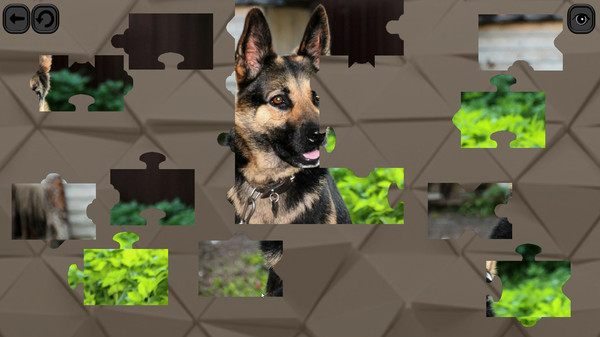 Скриншот из Puzzles for smart: Dogs