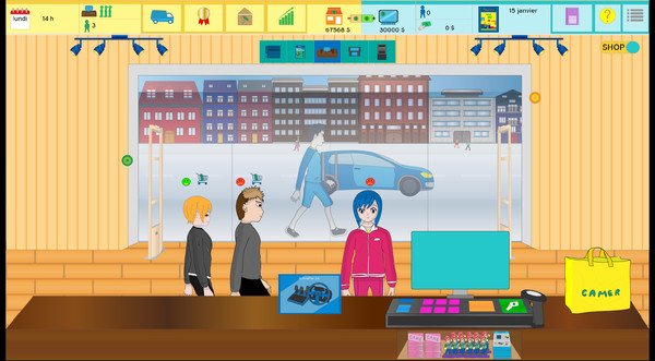 Скриншот из Shop Manager : Video Game Tycoon