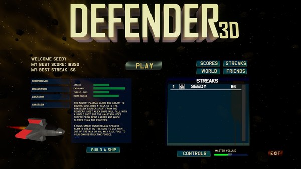 Скриншот из DEFENDER 3D