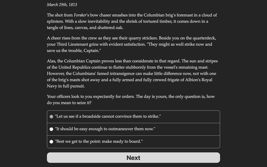 Скриншот из Choice of Broadsides: HMS Foraker Скриншот из Choice of Broadsides: HMS Foraker