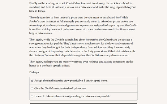 Скриншот из Choice of Broadsides: HMS Foraker Скриншот из Choice of Broadsides: HMS Foraker
