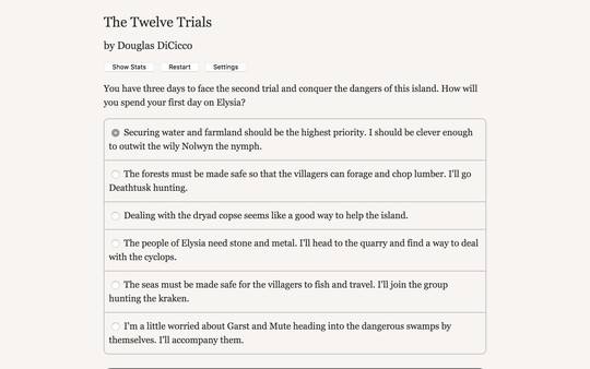 Скриншот из The Twelve Trials Скриншот из The Twelve Trials