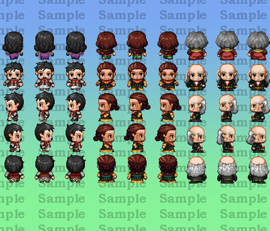 【图】RPG Maker MV – Eberouge Character Pack 1(截图1) 【图】RPG Maker MV – Eberouge Character Pack 1(截图1)