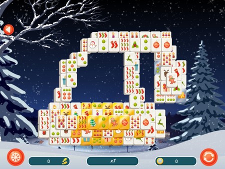 Скриншот из Christmas Mahjong 2