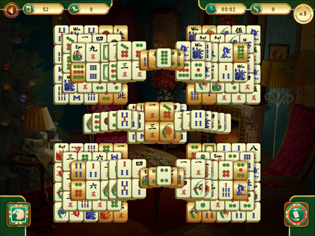 Скриншот из Christmas Mahjong