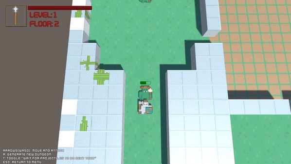 Greeng 2D Dungeon screenshot