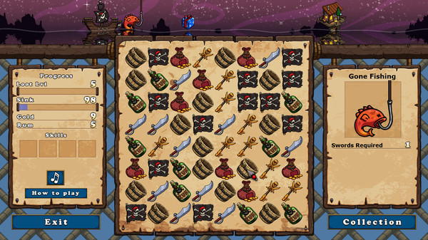Скриншот из Puzzle Plunder
