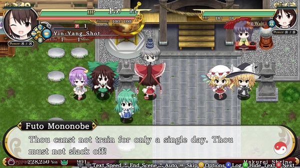 Touhou Genso Wanderer -Reloaded- game for Linux 1