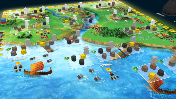 Скриншот из Tabletopia - Raiders of the North Sea