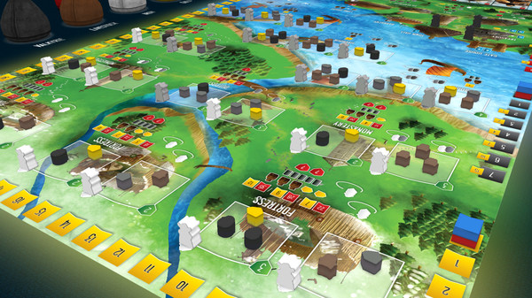 Скриншот из Tabletopia - Raiders of the North Sea