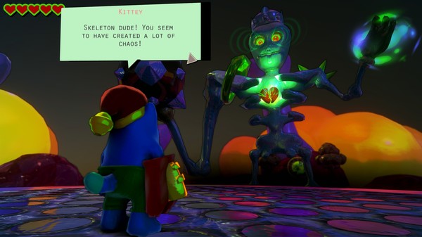 Скриншот из Heart Chain Kitty