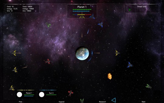 Cosmos Defense game for Linux 1