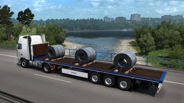 Скриншот из Euro Truck Simulator 2 - Krone Trailer Pack