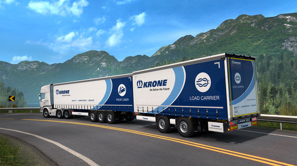 Скриншот из Euro Truck Simulator 2 - Krone Trailer Pack