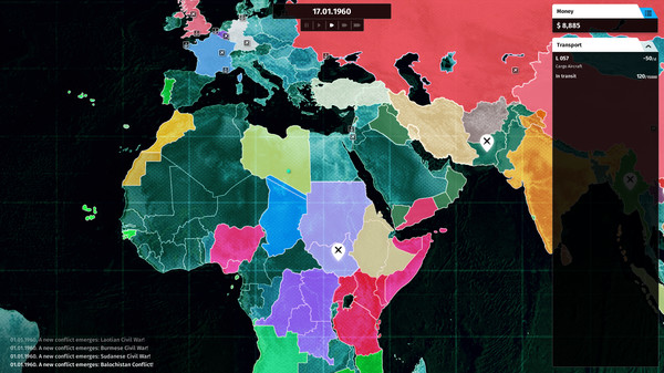 Death Trader: Cold War game for Linux 1