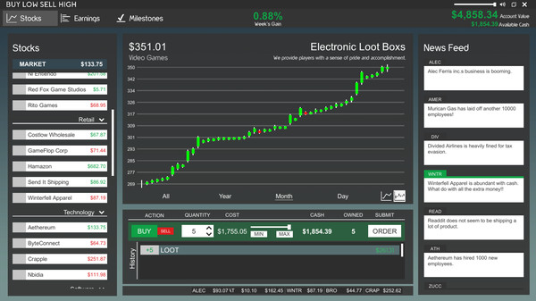 Buy Low Sell Highfor windows and Linux 1