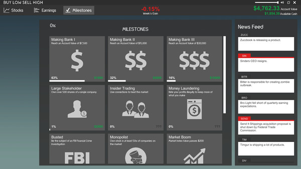 Buy Low Sell High game for windows Pc 1