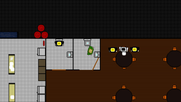 Скриншот из A Top-Down Job: Blood Gain