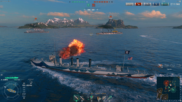 Скриншот из World of Warships — Smith Steam Pack