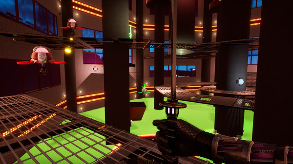 Скриншот из Cyberdrome
