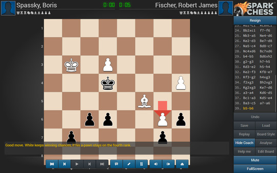 SparkChess game for Linux 1