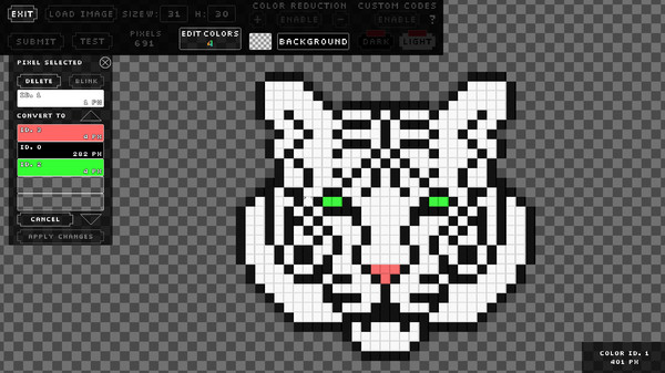 Скриншот из Pixelarium