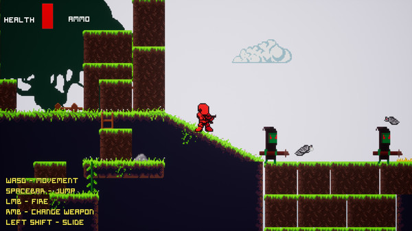 Скриншот из Pixel Robot Hunter