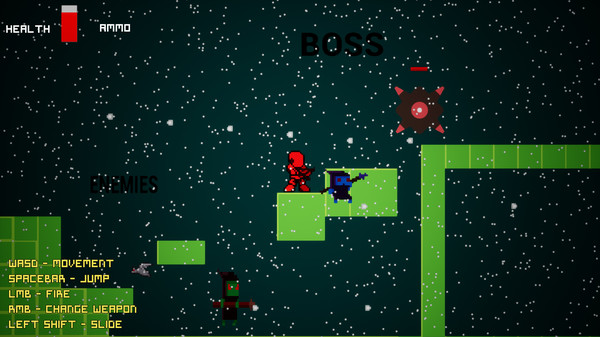 Скриншот из Pixel Robot Hunter