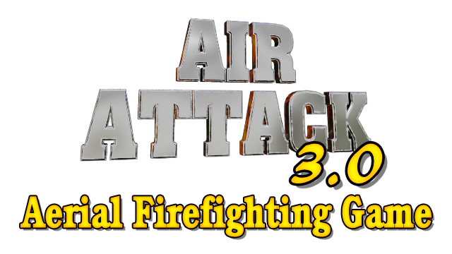 Air Attack 3.0, Aerial Firefighting Game Logo