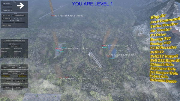 Скриншот из Air Attack 3.0, Aerial Firefighting Game