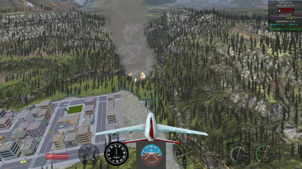 Скриншот из Air Attack 3.0, Aerial Firefighting Game