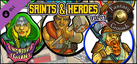 Fantasy Grounds - Saints and Heroes, Volume 7 (Token Pack)