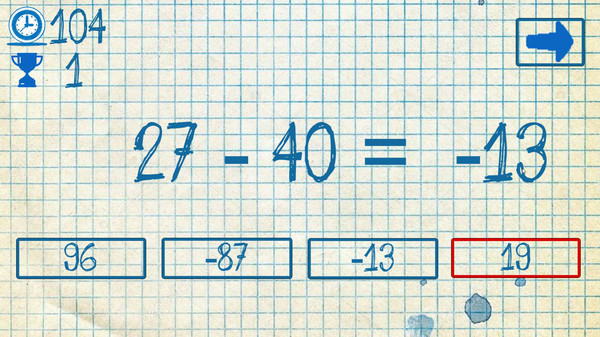 Скриншот из The young mathematician: Easy difficulty