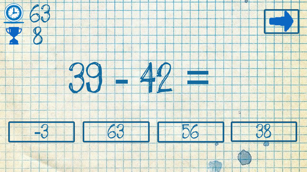 Скриншот из The young mathematician: Easy difficulty