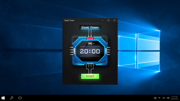Geek Timer minimum requirements