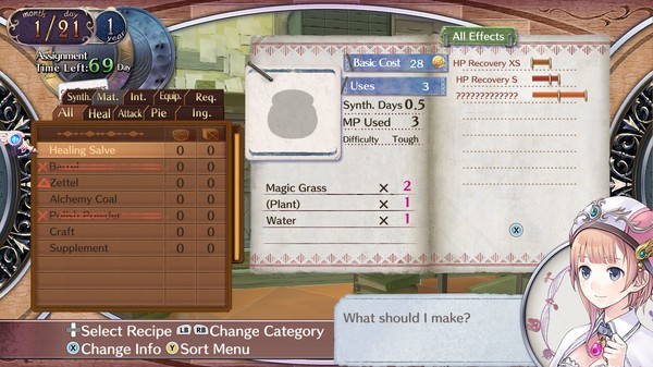 Скриншот из Atelier Rorona ~The Alchemist of Arland~ DX
