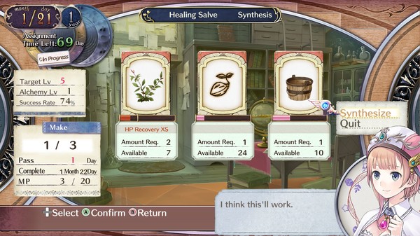 Скриншот из Atelier Rorona ~The Alchemist of Arland~ DX