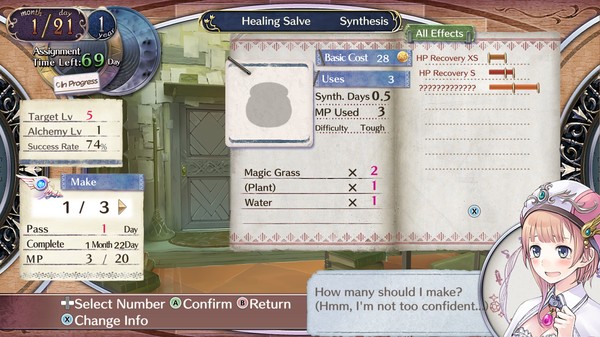 Скриншот из Atelier Rorona ~The Alchemist of Arland~ DX