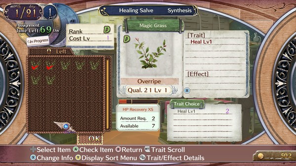 Скриншот из Atelier Rorona ~The Alchemist of Arland~ DX