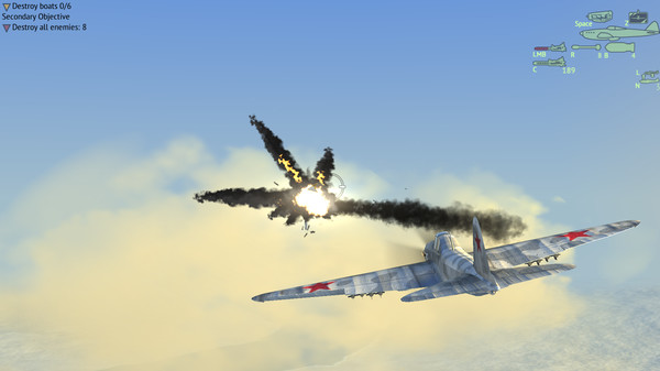 Warplanes: WW2 Dogfight-游戏截图