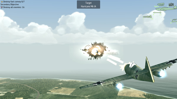 Warplanes: WW2 Dogfight-游戏截图
