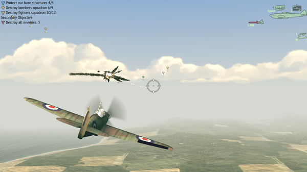 Warplanes: WW2 Dogfight game for Linux 1