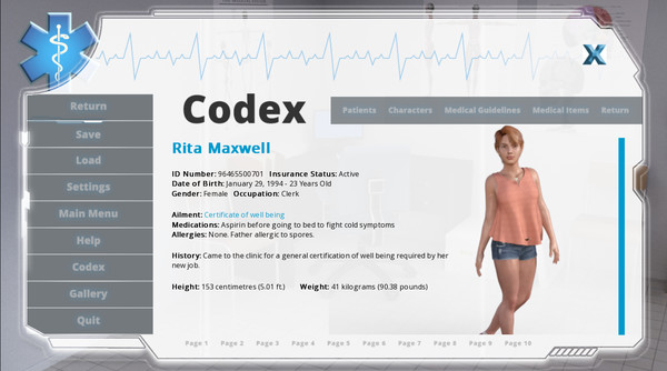 General Practitioner game for Linux 1