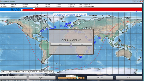 Скриншот из Naval Battles Simulator