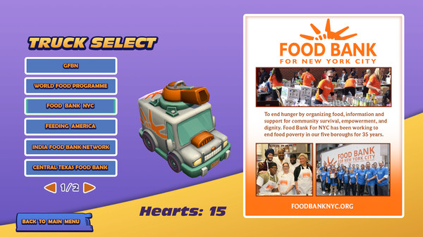 Скриншот из Food Drive
