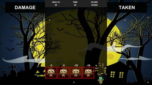 Скриншот из Quixzel Rush: Halloween Party