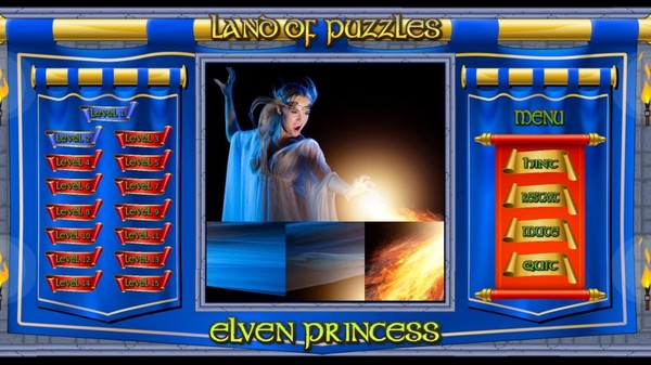 Скриншот из Land of Puzzles: Elven Princess